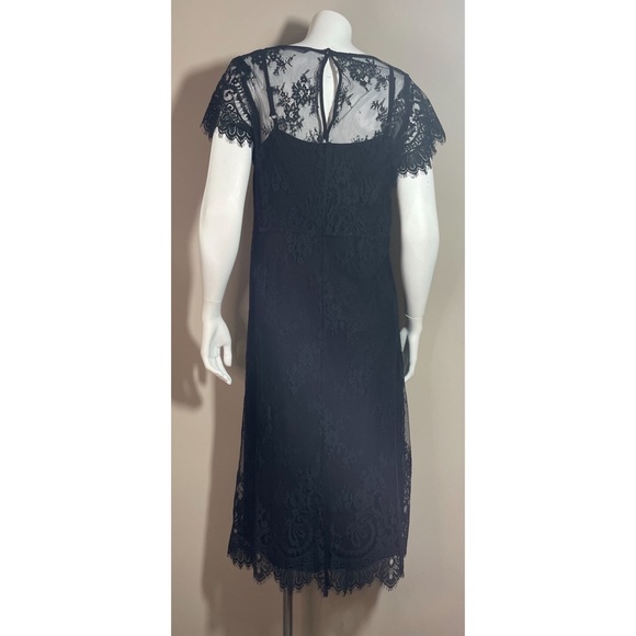 M&S Black Lace Dress - Picture 3 of 5